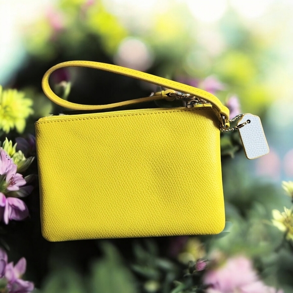 Coach Color Block Wristlet - Picture 2 of 8